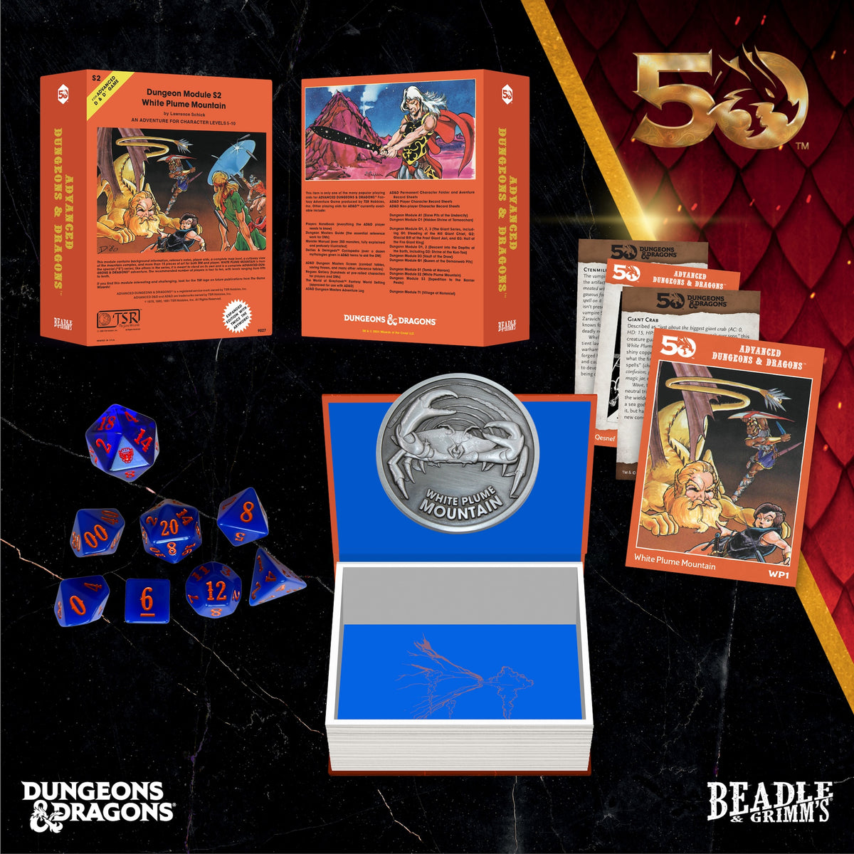 Beadle & Grimm's Classic Module Collection White Plume Mountain Dice &