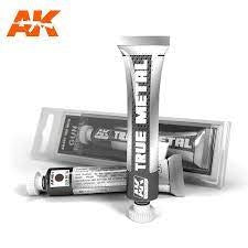 AK Interactive - Metallics - True Metal Gun Metal 30ml - Model Paint