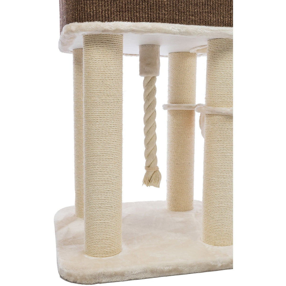 Cat Tree - Humberto Cream/Dark Brown (174cm)