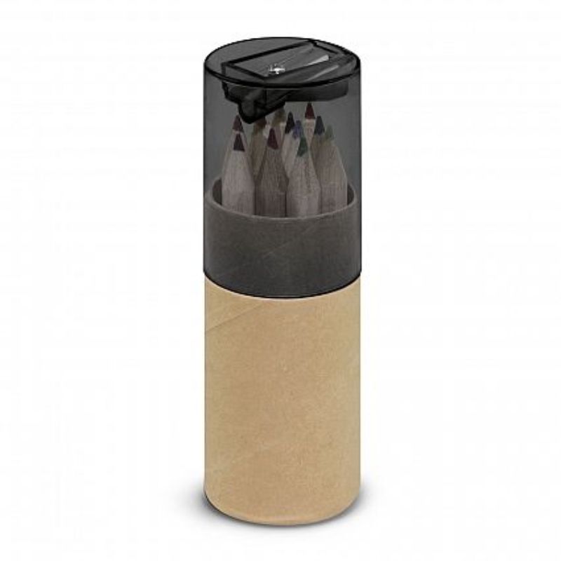Coloured Pencil Tube - Black (Set of 30)