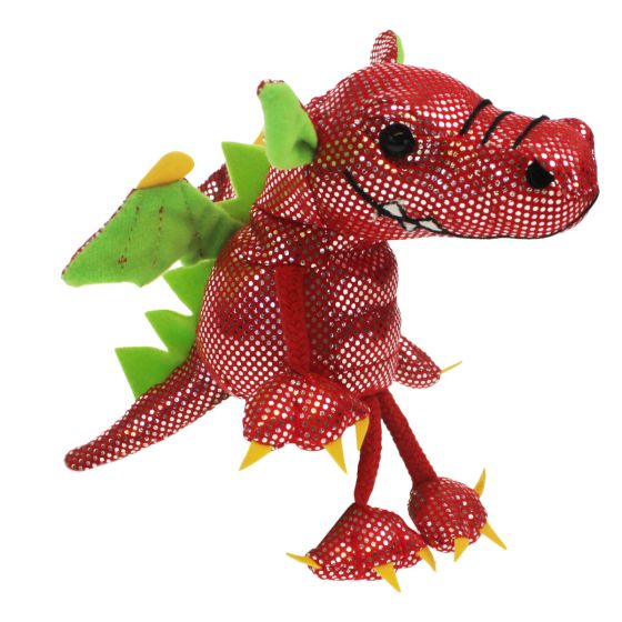 Finger Puppet Dragon (Red) - Puppet Co.