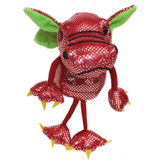 Finger Puppet Dragon (Red) - Puppet Co.