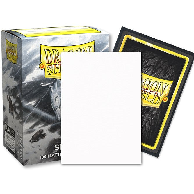 Dragon Shield: Sleeves - Matte Dual - Snow (Nirin)