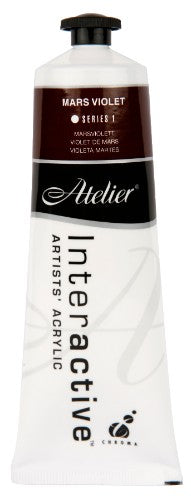 Acrylic Paint - Atelier 80ml Mars Violet