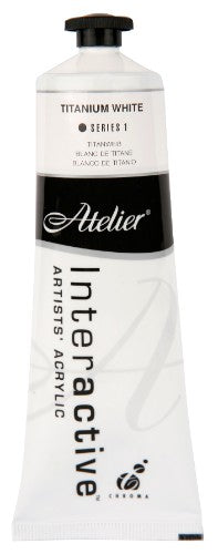 Acrylic Paint - Atelier 80ml Titanium White