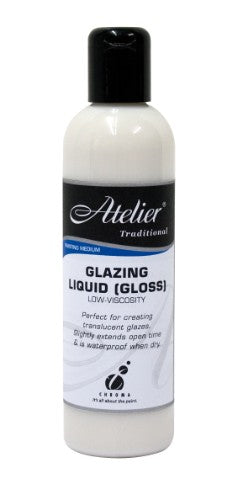 Acrylic Paint - Atelier Glazing Liquid (Gloss) 250ml