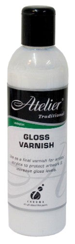 Acrylic Paint - Atelier Gloss Varnish 250ml