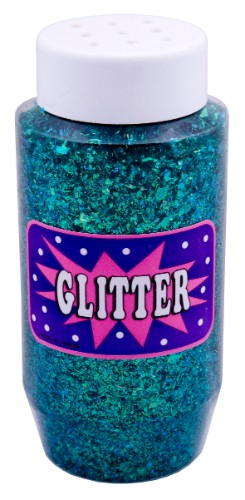 Confetti Glitter 250ml Jar Green