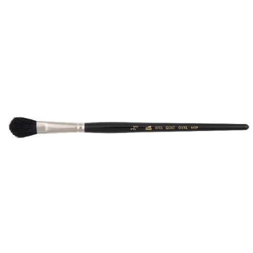 Artist Brush - S755 Black Goat Oval Mop 1/2"