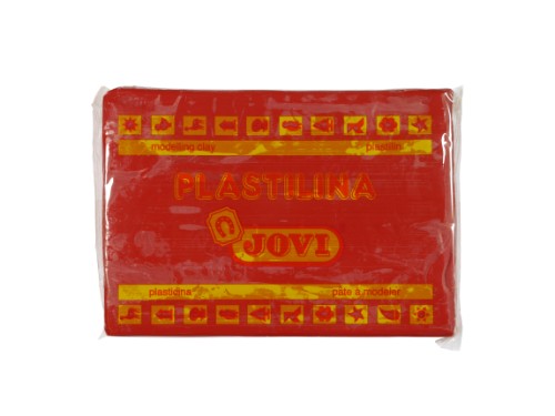 Brown Jovi Plastalina 350gm, a non-toxic, malleable modelling clay for kids to create imaginative 2D and 3D models.