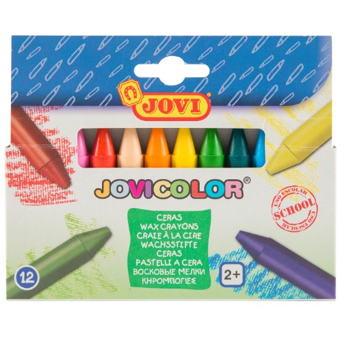 Crayon - Jovi Wax Crayon 12s