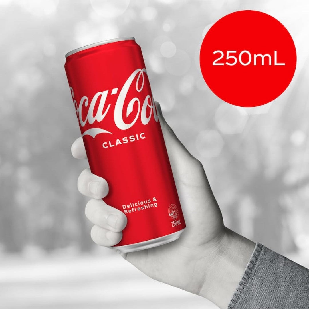 Coca Cola Soft Drink 250ml cans 15pack