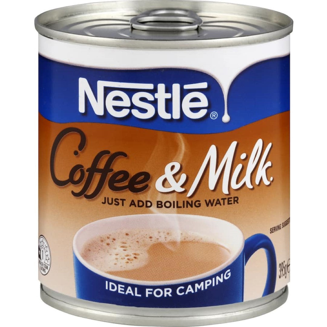 Nestle Coffee & Milk: a creamy coffee blend for a quick and delightful beverage, perfect hot or iced anytime.