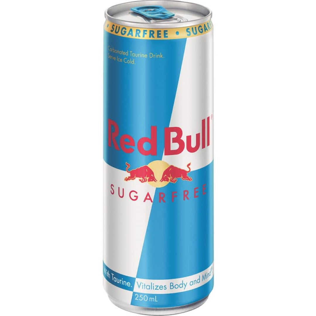 Red Bull Energy Drink Sugar Free Single can 250mL