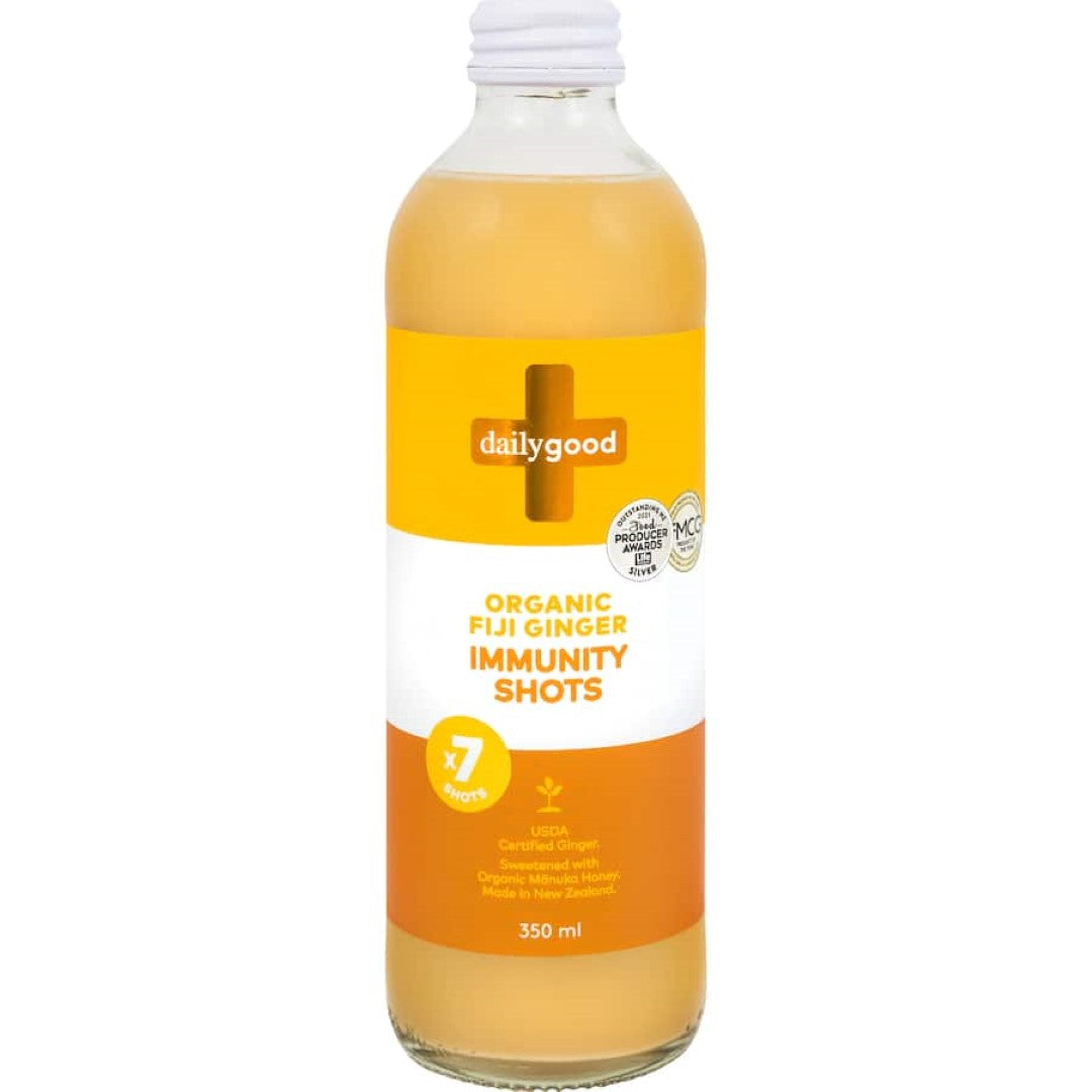 Daily Good Immunity Shots Organic Fiji Ginger