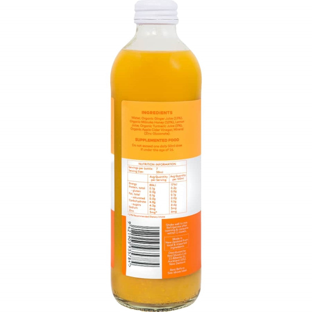 Daily Good Immunity Shots Organic Fiji Turmeric