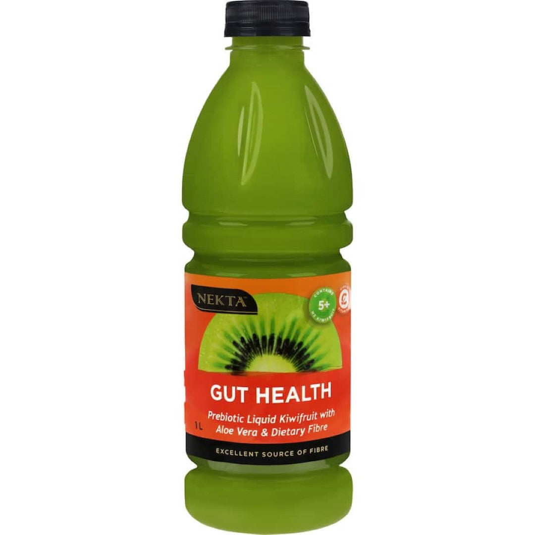 Nekta Gut Fruit Juice Prebiotic Liquid Kiwifruit 1L