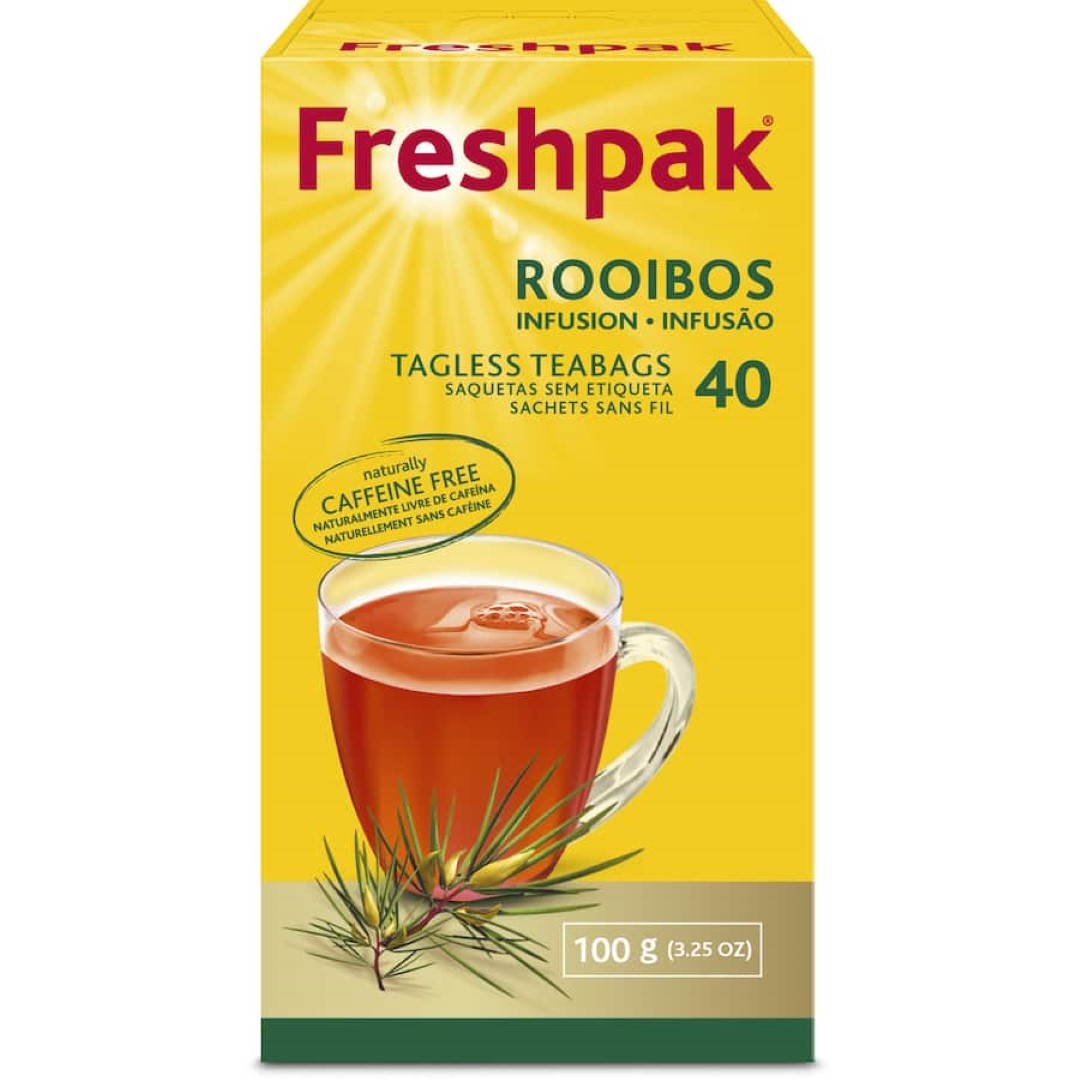 Freshpak Herbal Tea Rooibos Infusion Bags 40pack