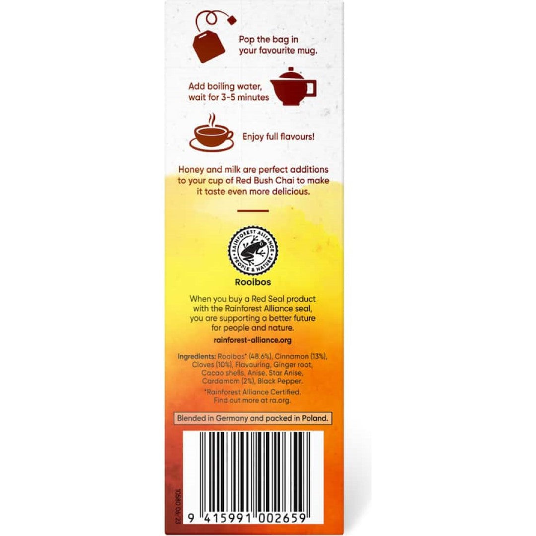 Red Seal Tea Rooibos & Chai Bags 25pack