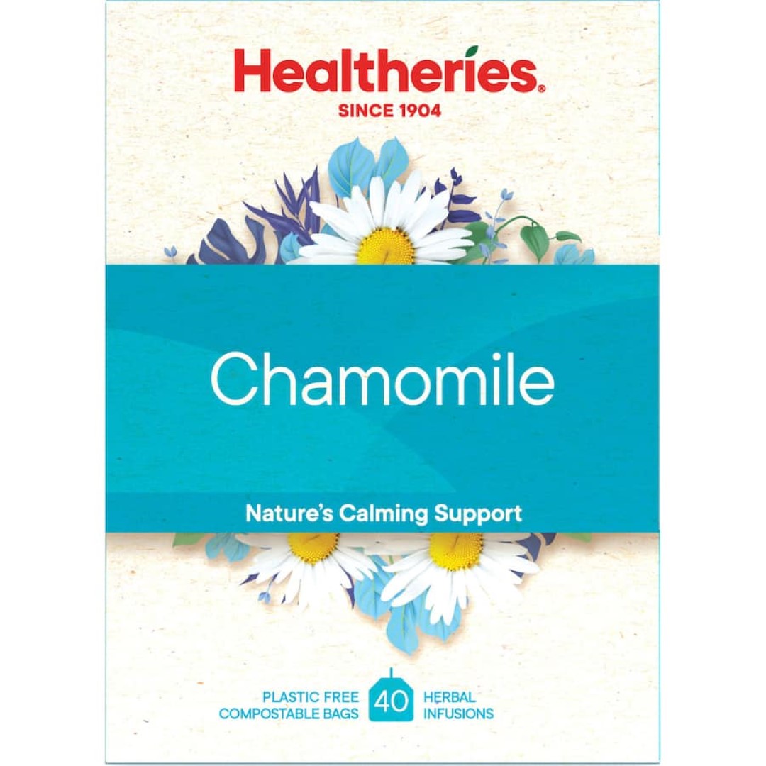 Healtheries Herbal Tea Chamomile Bags 40pack