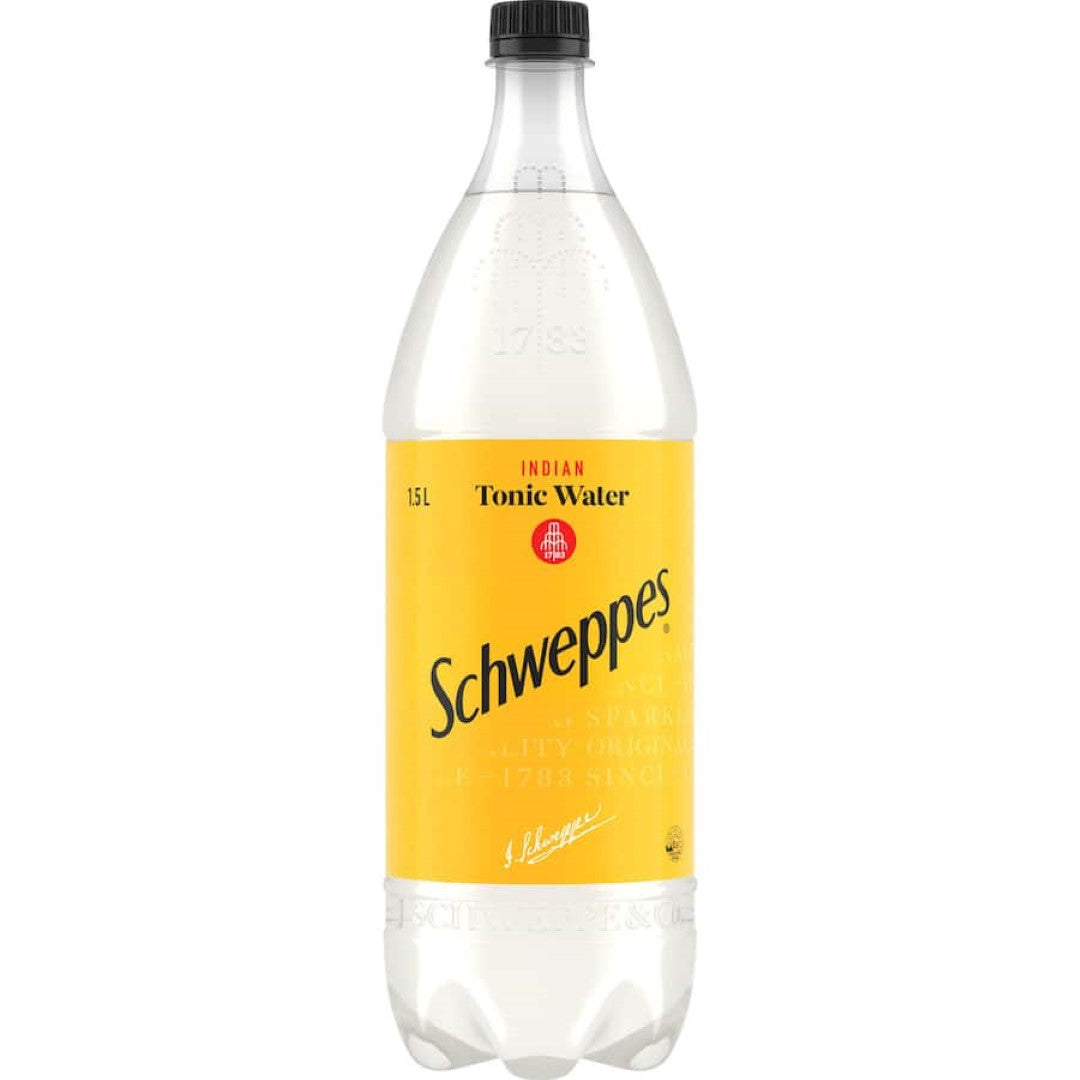 Schweppes Drink Mixers Indian Tonic Water 1.5L