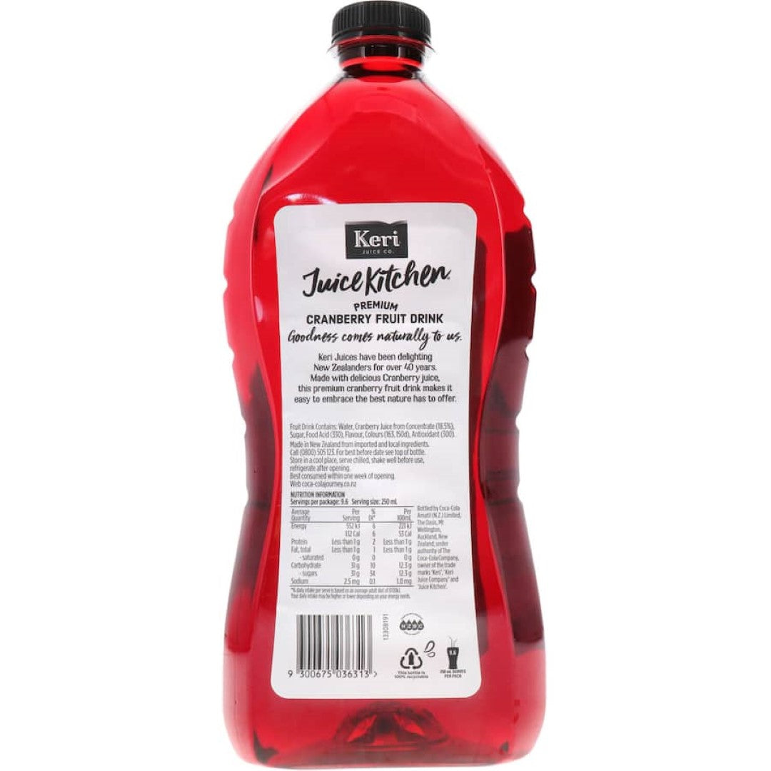 Keri Premium Fruit Drink Cranberry 2.4L