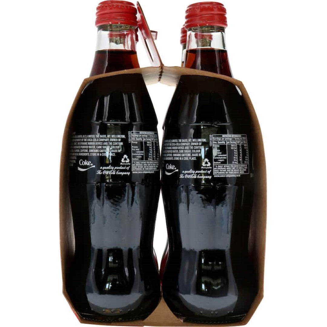 Coca Cola Soft Drink 330ml bottles 4pack