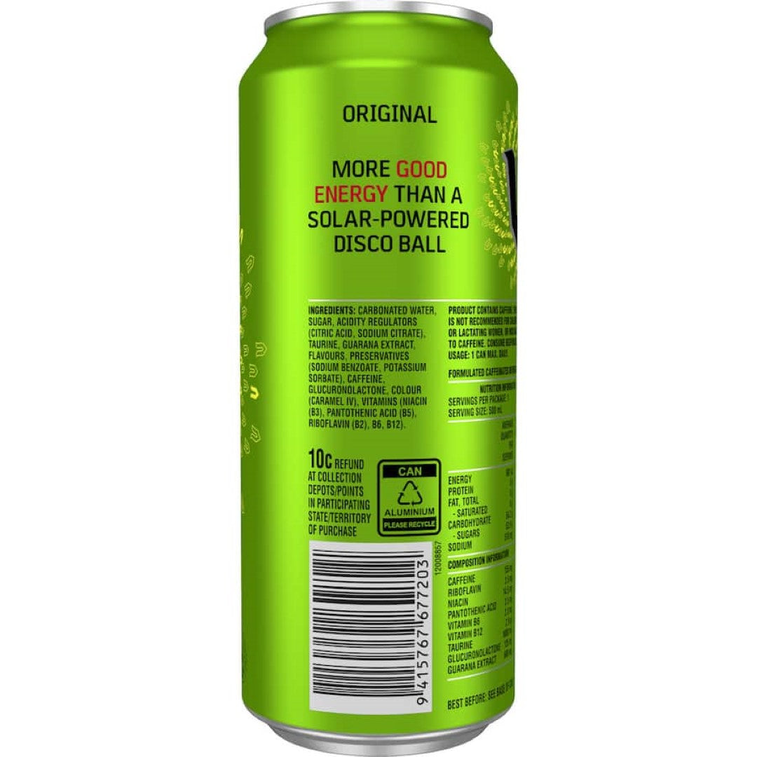V Vitalise Energy Drink Single can 500mL