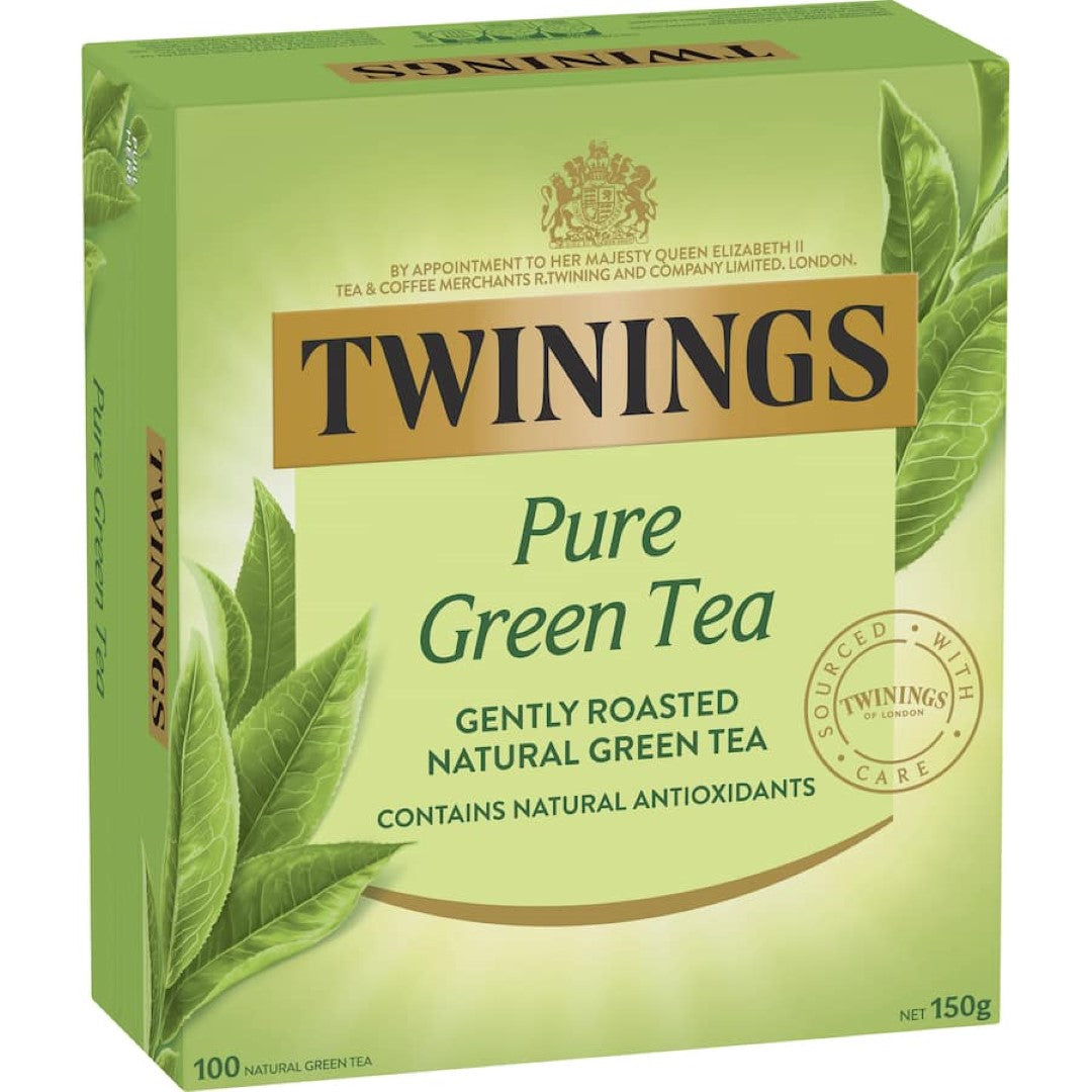 Twinings Green Tea Pure Bags 100pack
