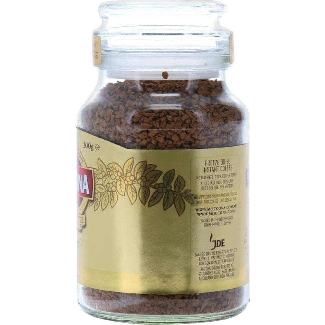 Moccona Instant Coffee Classic Medium Roast 200g jar