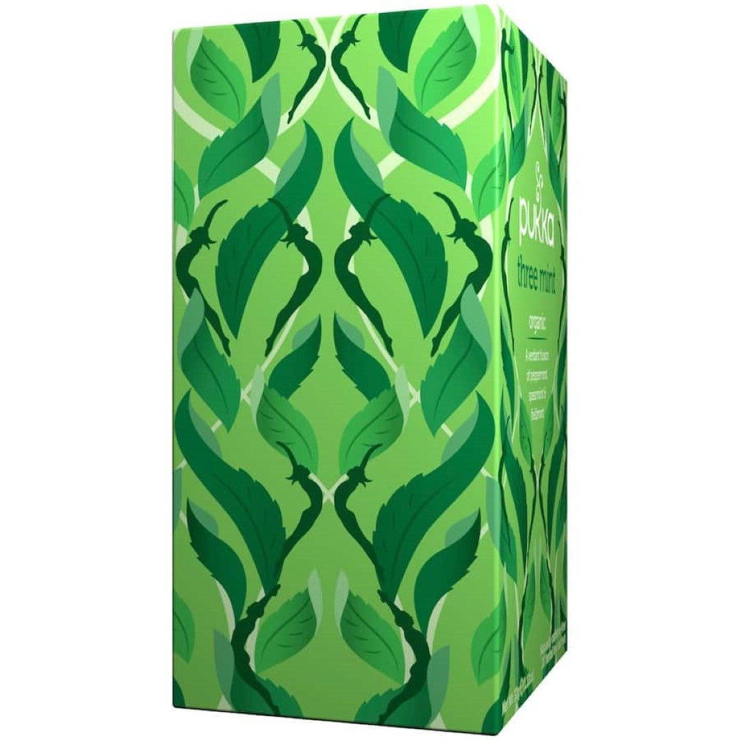Pukka Herbal Tea Three Mint 32g