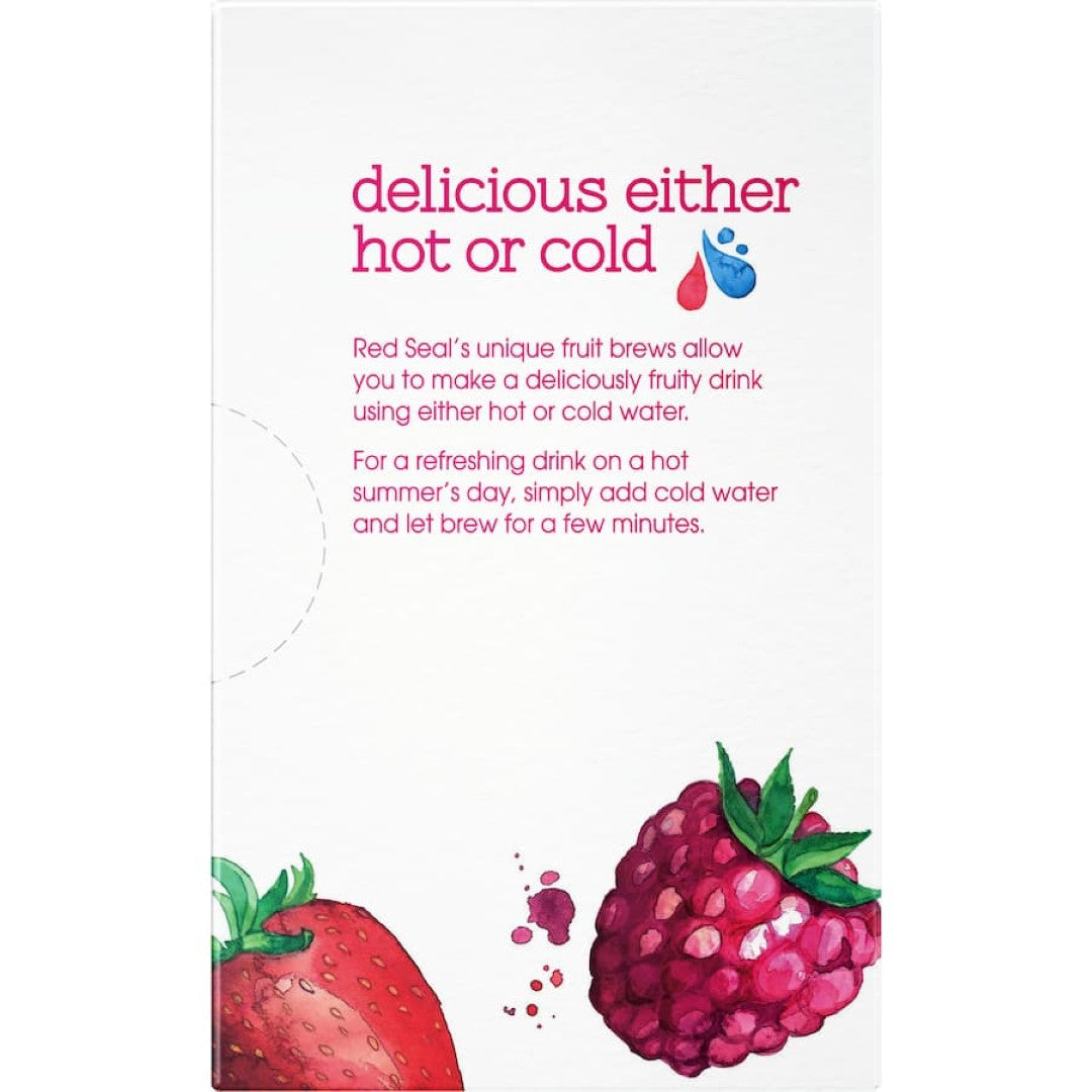 Red Seal Fruit Tea Fruit Lovers Variety Pack Bags 20pack