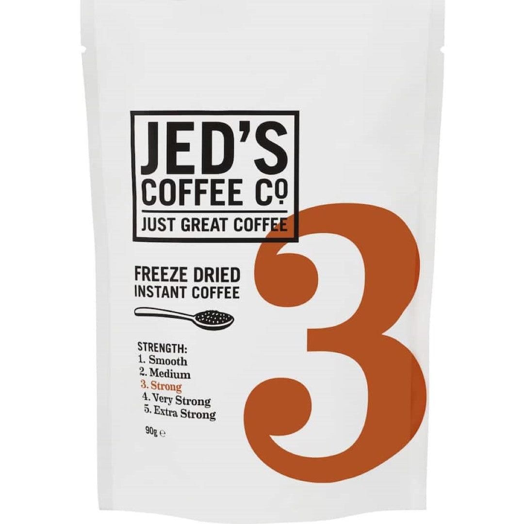 Jed's Instant Coffee 3 Strong Refill 90g