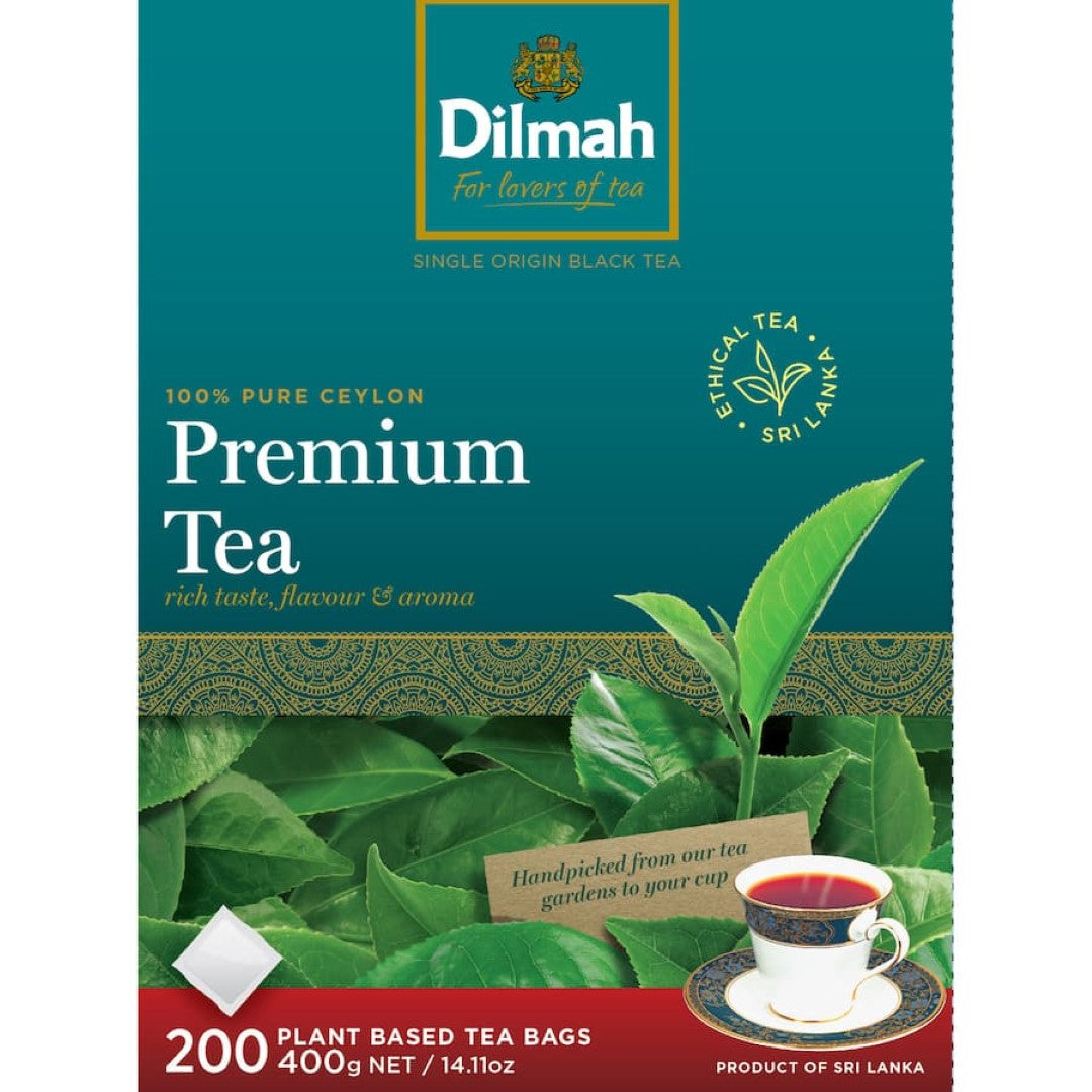 Dilmah Tea Tagless Bags 200pack