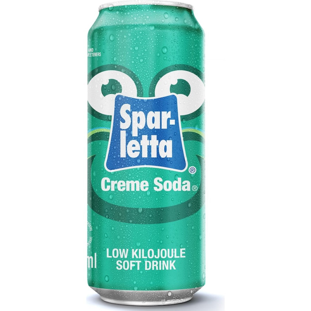 Sparletta Soft Drink Creme Soda Single 300mL