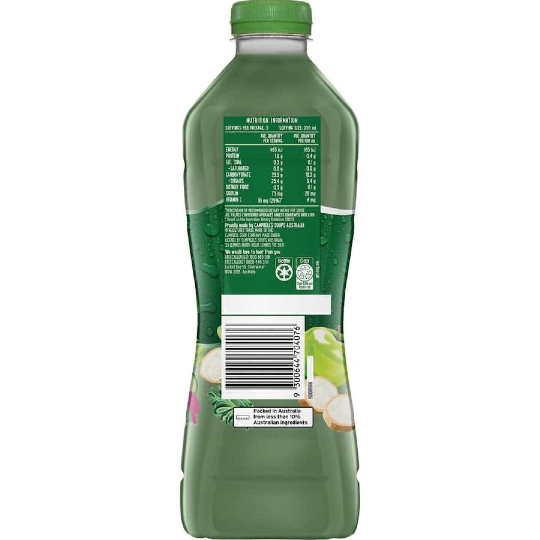 V8 Power Blend Vegetable Juice Healthy Greens, a nutrient-rich juice with kale and spinach for healthy hydration.