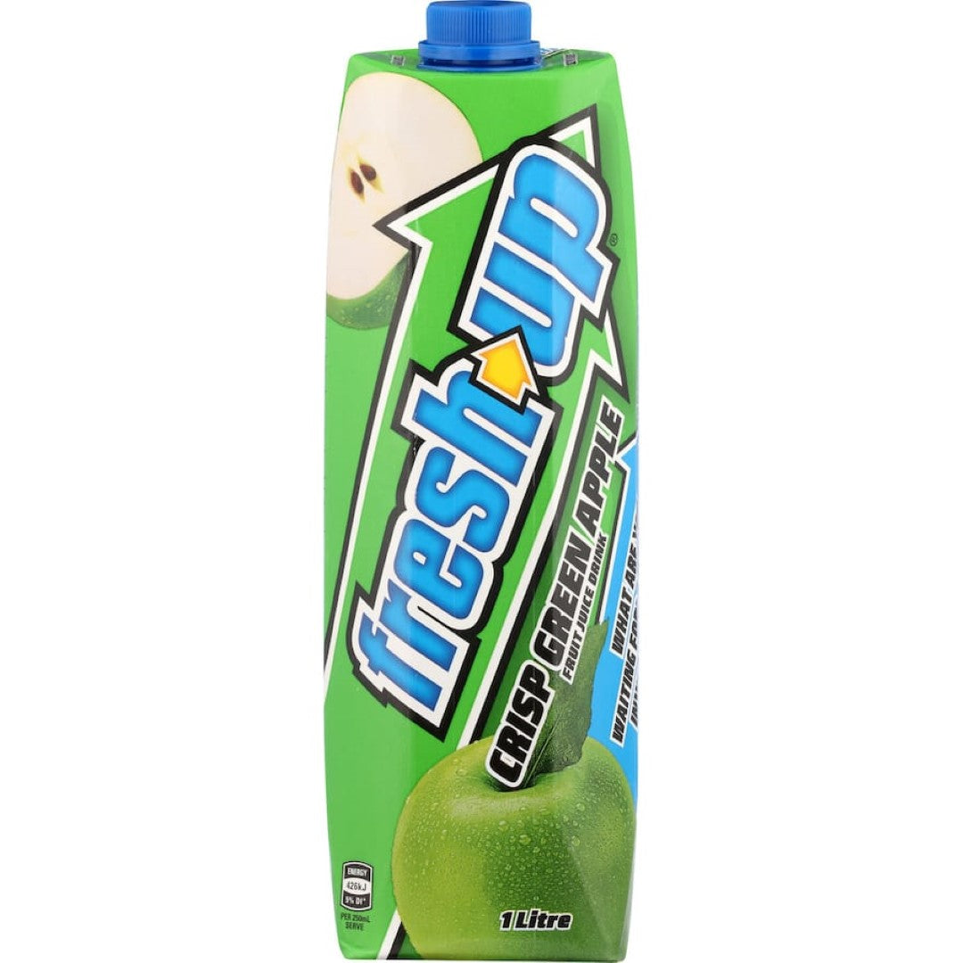 A refreshing Crisp Apple drink made from 100% real apple juice, packed with vitamins and perfect for any occasion.