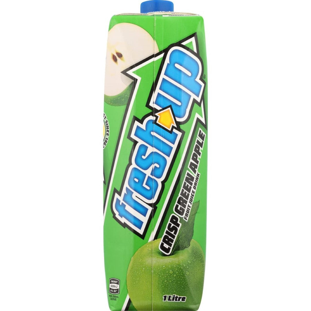 Crisp apple juice drink in refreshing packaging, ideal for healthy hydration and delicious taste without artificial additives.