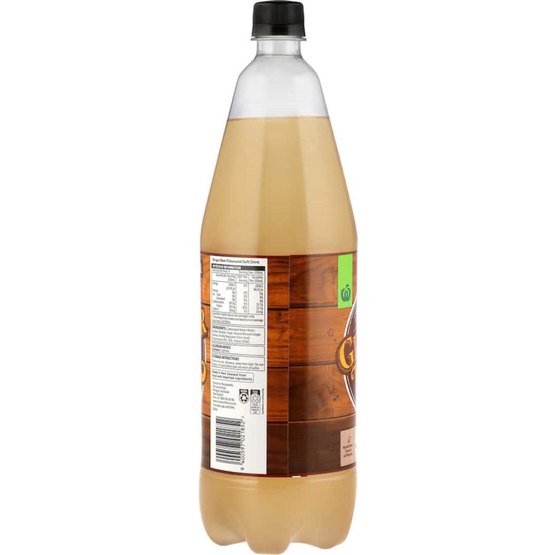 Woolworths Ginger Beer Bottle 1.5L