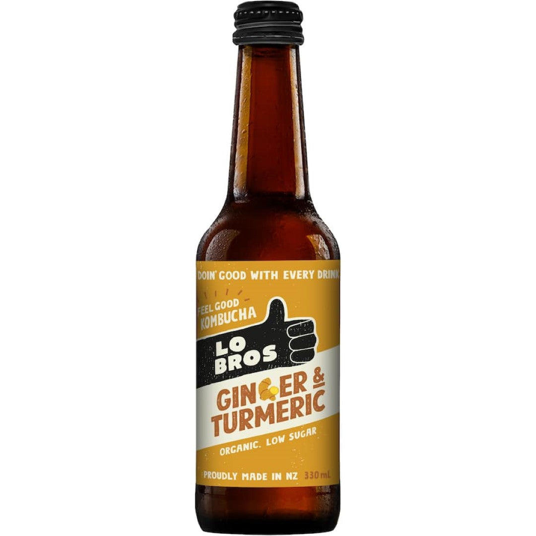 Lo Bros Kombucha Ginger & Turmeric