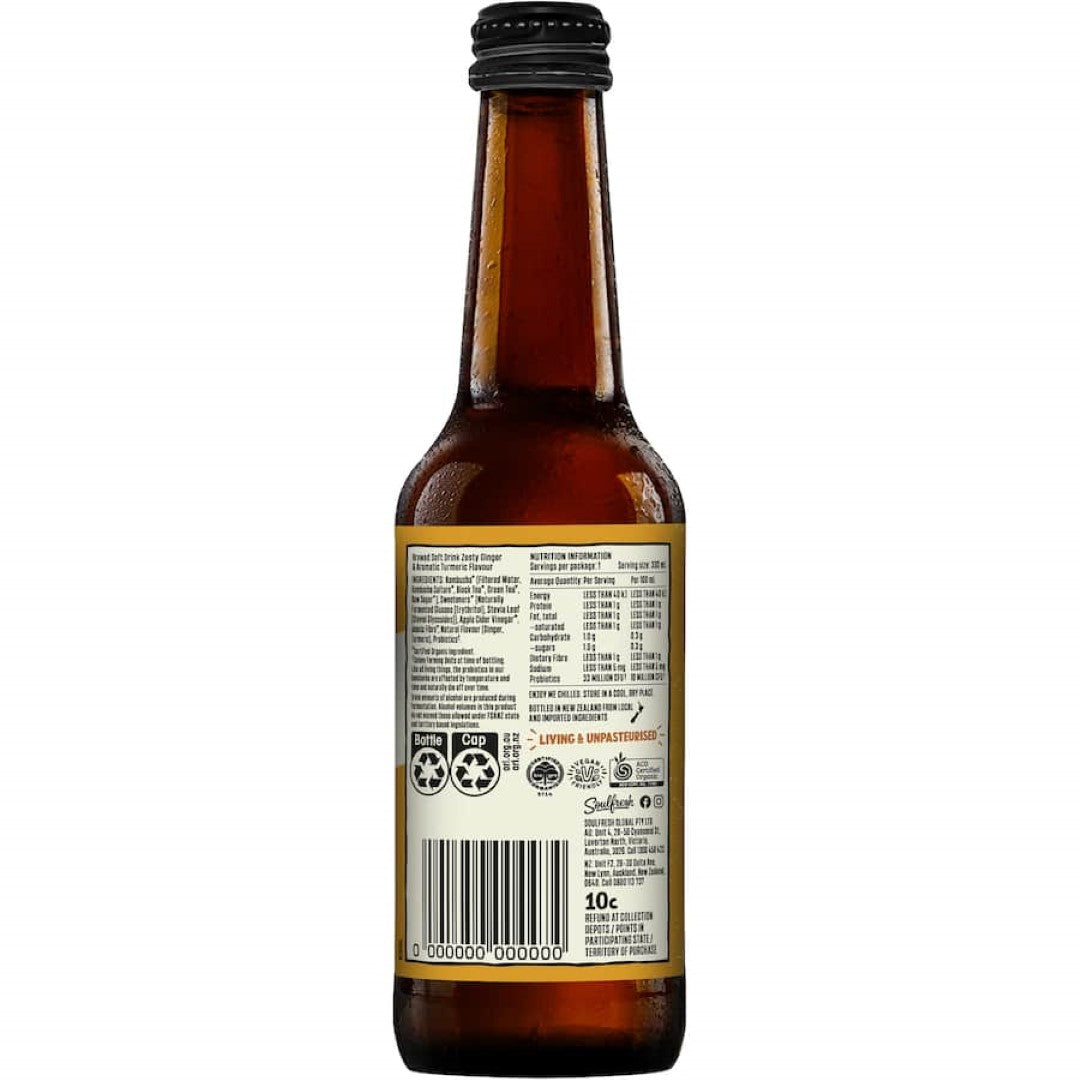 Lo Bros Kombucha Ginger & Turmeric