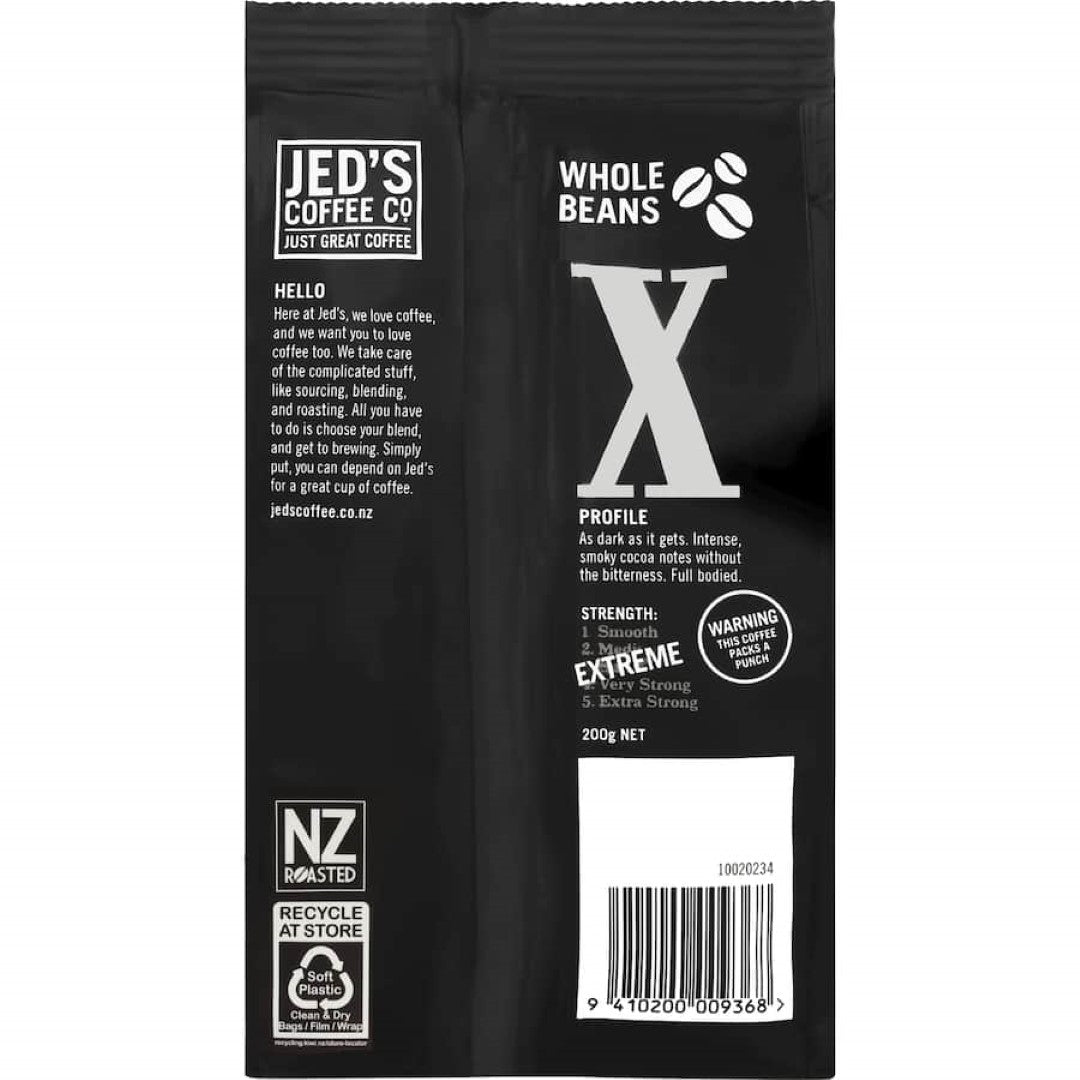 Jed's Coffee Beans X Extreme 200g