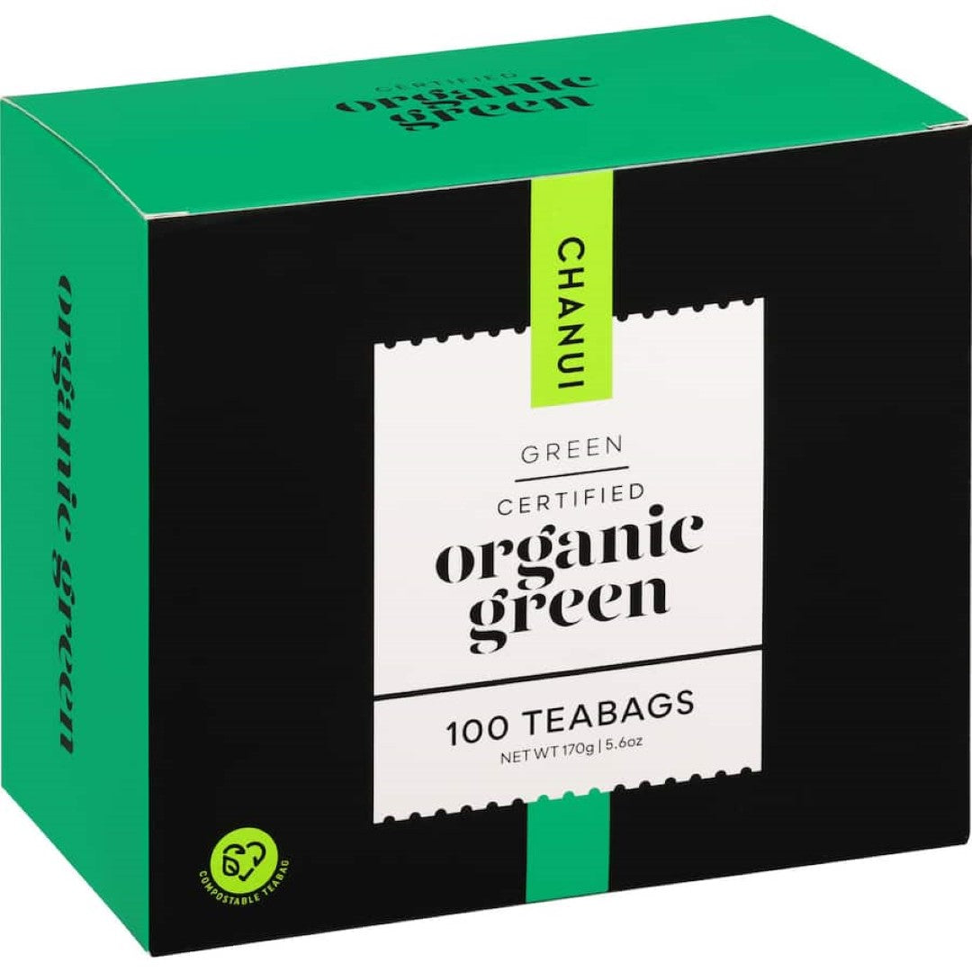 Organic Chanui Green Tea features smooth, delicate leaves from Sri Lanka and China, offering a refreshing and antioxidant-rich beverage.