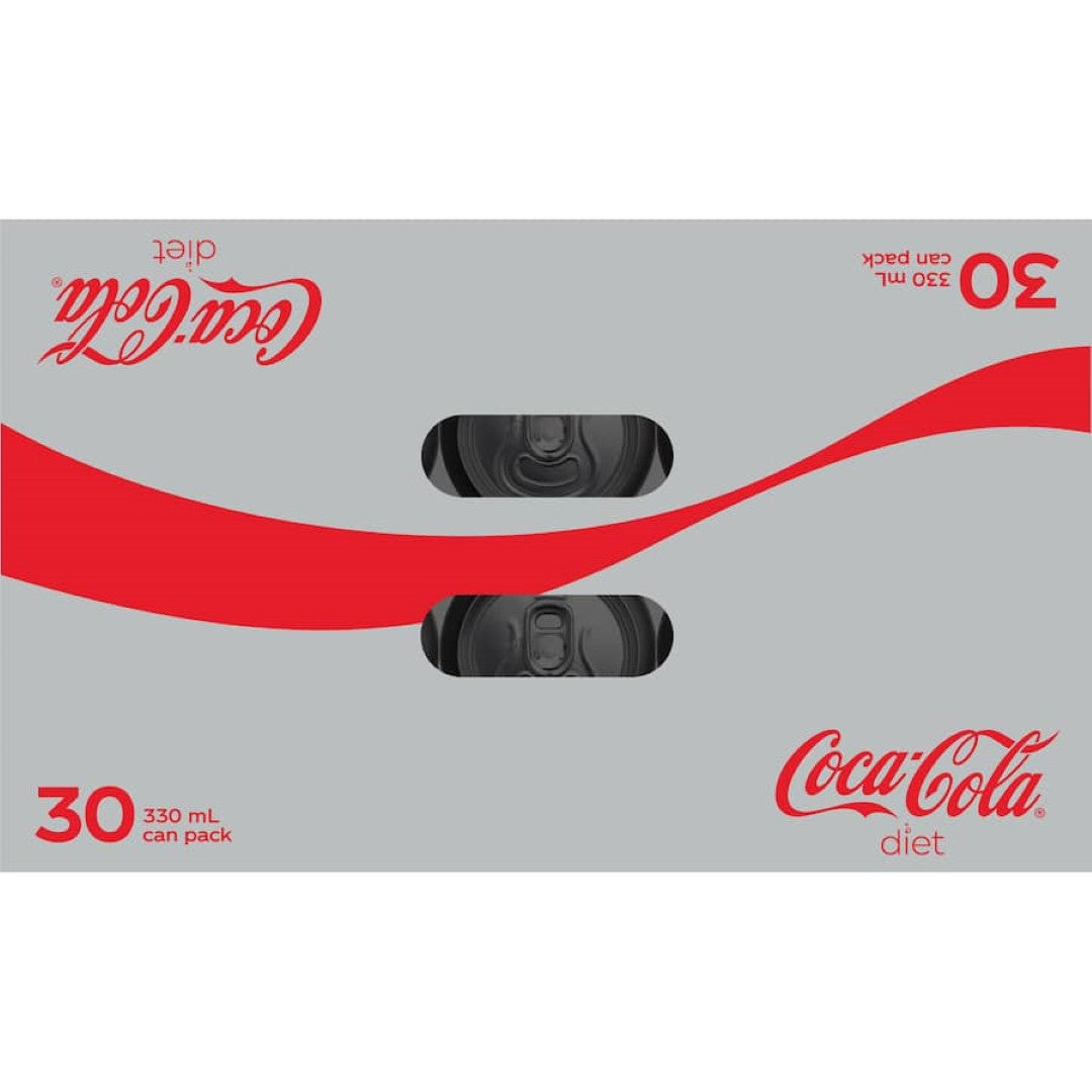 Coca Cola Soft Drink Diet Coke 330ml cans 30pack