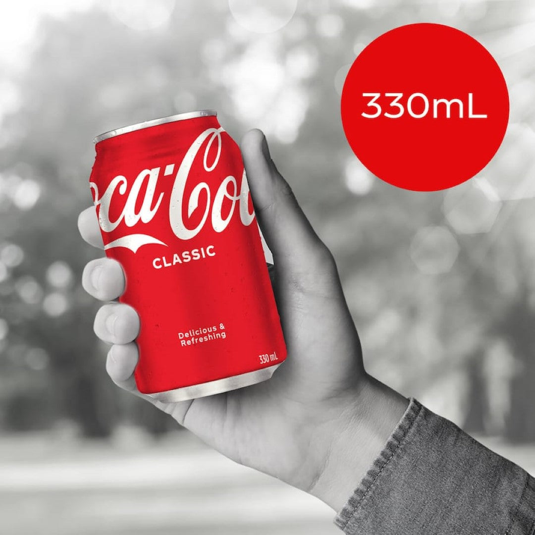 Coca Cola Soft Drink 330ml cans 8pack
