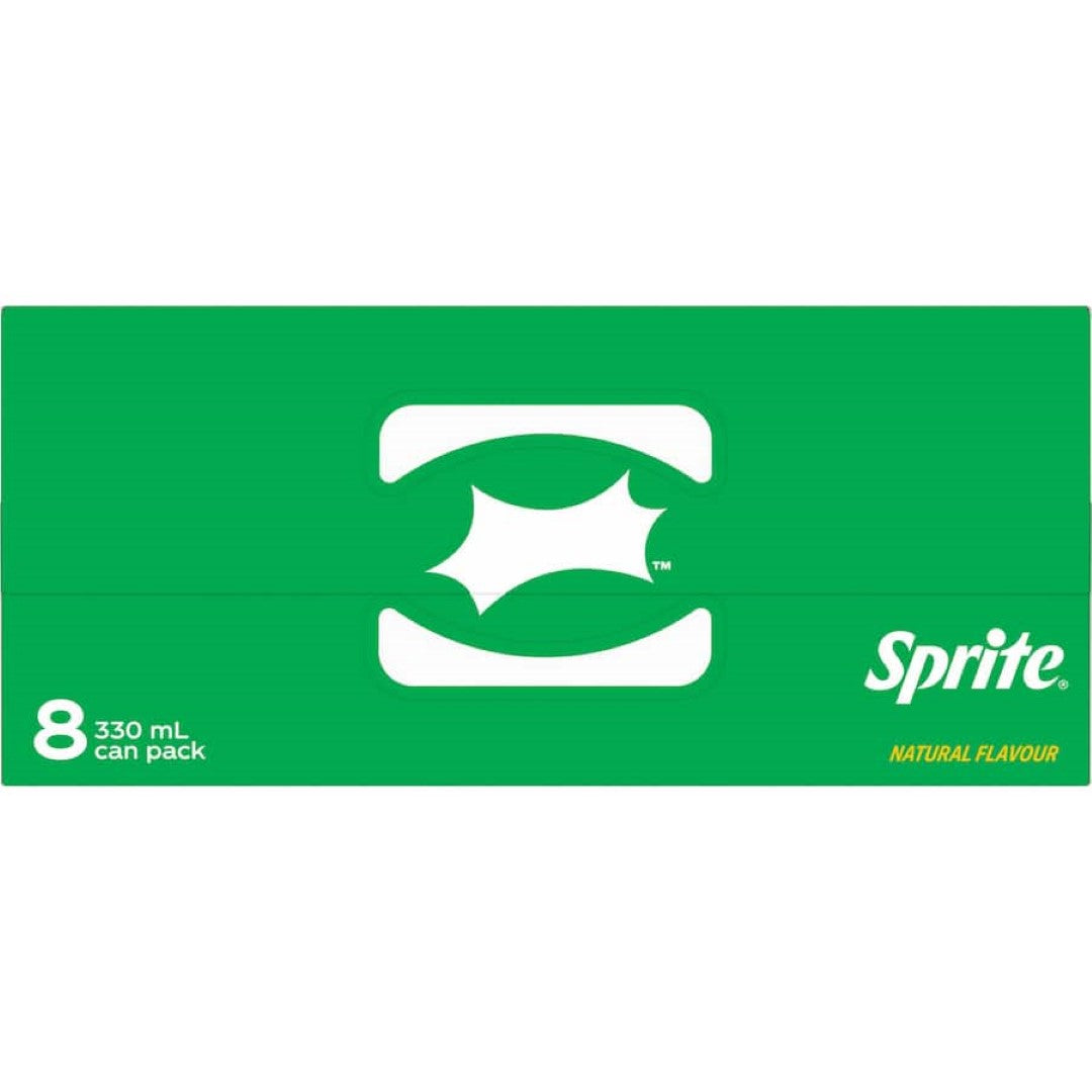Sprite Lemonade Lemon Lime 330ml cans 8pack