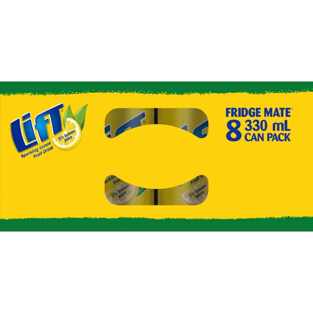 Lift Soft Drink 330ml cans 8pack