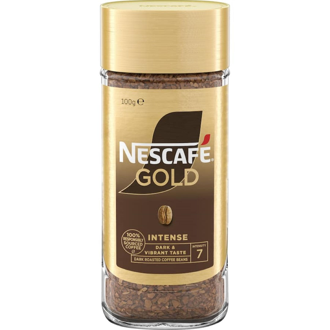 Nescafé Gold Intense Instant Coffee Jar 100g