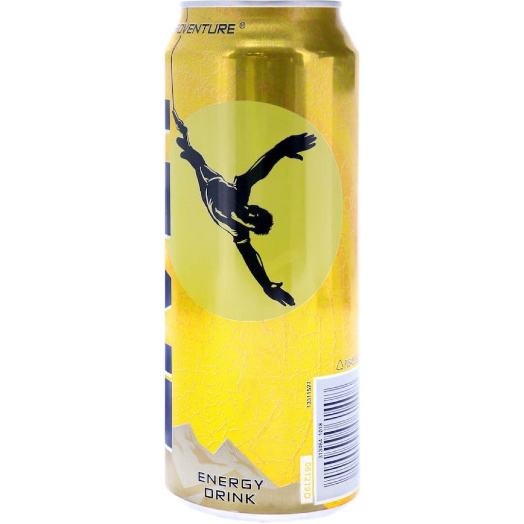 Crisp can of Live Plus Energy Drink Persist, ideal for boosting energy and enhancing performance with natural ingredients.
