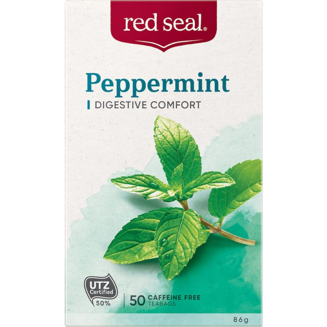 Red Seal Herbal Tea Peppermint Bags 50pack